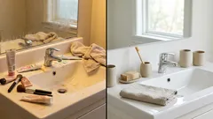 20 minút – a kúpeľňa vyzerá upravene: čo skryť v prvom rade