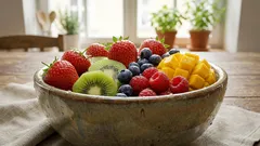 Jednoduchý spôsob, ako jesť viac vlákniny: s týmto ovocným šalátom to už nie je problém