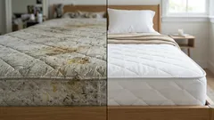 Ako vyčistiť matrac doma od škvŕn a nepríjemných zápachov